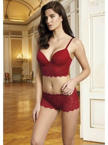 Desteksiz Sütyen Bikini Külot Takımı Nurteks 4321