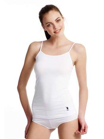 Pamuklu Esnek İp Askılı Atlet Us. POLO Assn. 66000