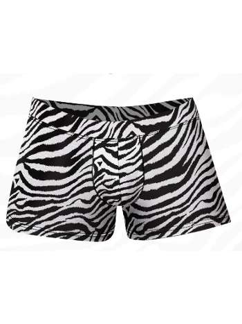 Zebra Baskılı Modal Pamuk Boxer Trunk Doreanse 1814