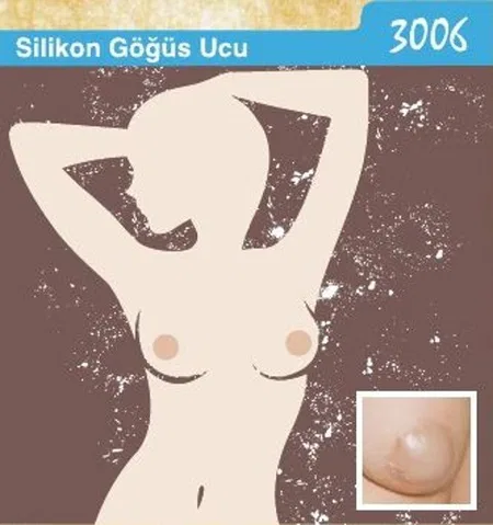 Anıl Silikon Göğüs Ucu 3006 - Ten
