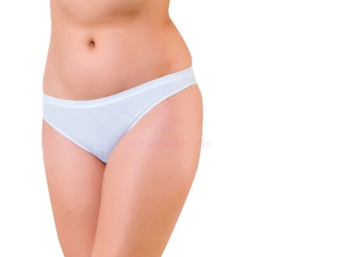 Minimal İp Detaylı String Külot Öztaş 2804 - Beyaz