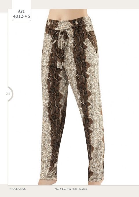 Yüksek Bel Likralı Tayt HMD 4012 - Görsel