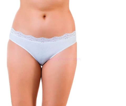 Pamuklu Yüksek Bel Slip Külot Öztaş 2770