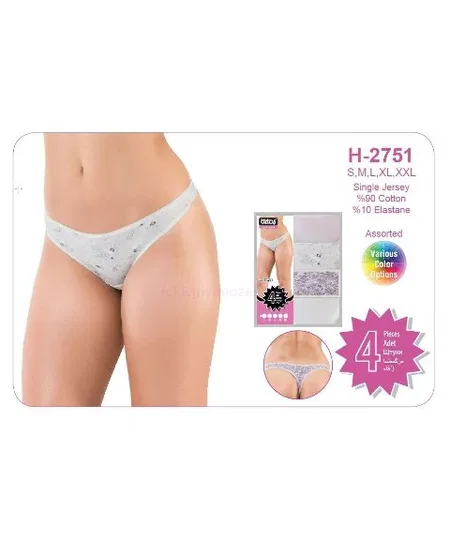 İp Detaylı Minimal String Külot Öztaş 2751 - 2