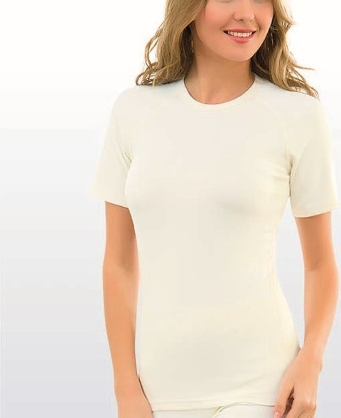 NBB Pamuklu Nefes Alan Kısa Kol T-Shirt NBB 629 - Görsel 2