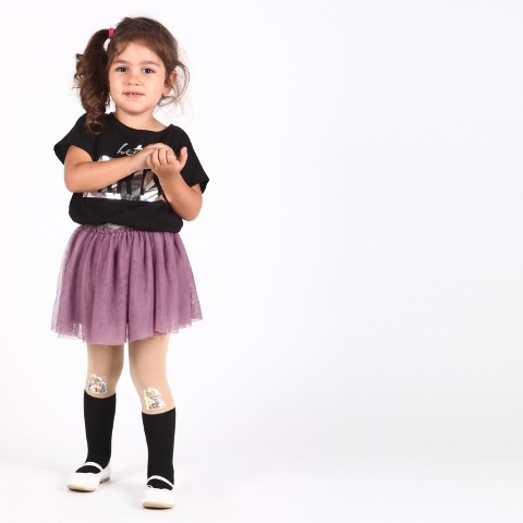 Daymod Pamuklu Kaydırmaz Çocuk Külotlu Çorap Daymod 2125073