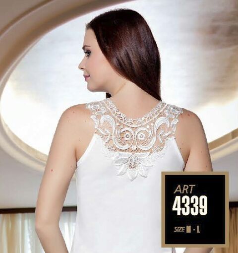 Pamuklu Nefes Alan Geniş Askılı Atlet Lady 4339