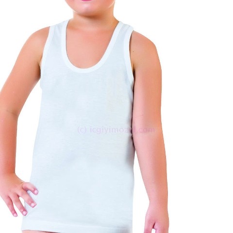 Pamuklu Rahat Kesim Çocuk Atlet Öztaş 3001