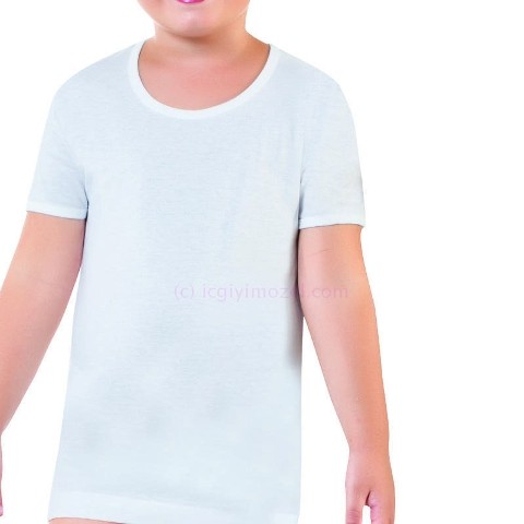 Pamuklu Rahat Kesim Çocuk Atlet Öztaş 3002