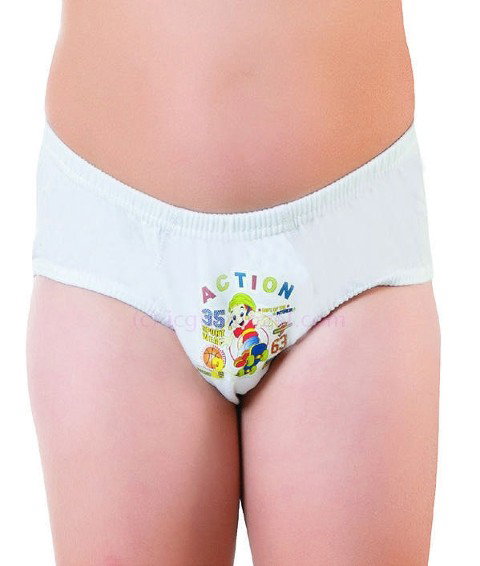 %100 Pamuk Yumuşak Lastik Dörtlü Slip Öztaş 3116 - 2