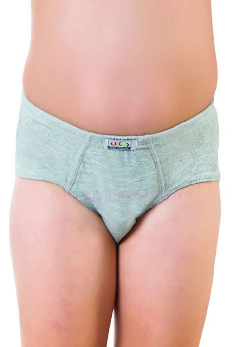 Pamuklu Lastikli Çizgili Slip Külot Öztaş 3153 - Renkli