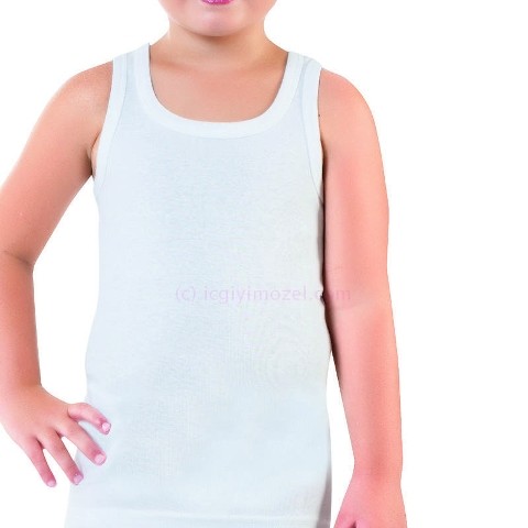 Pamuklu Rahat Kesim Çocuk Atlet Öztaş 3010