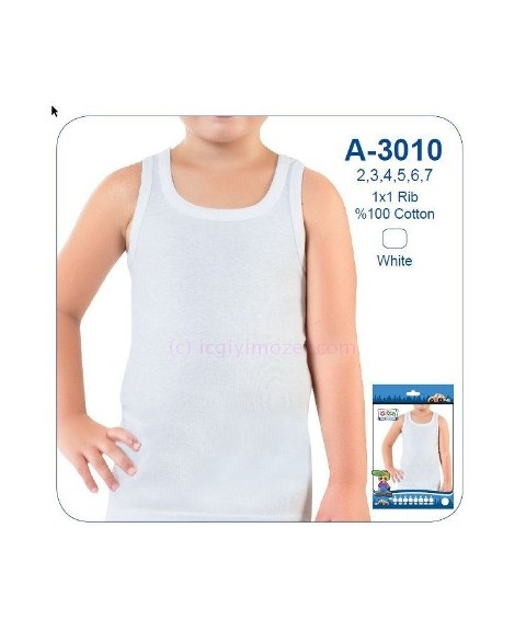 Pamuklu Rahat Kesim Çocuk Atlet Öztaş 3010 - 2