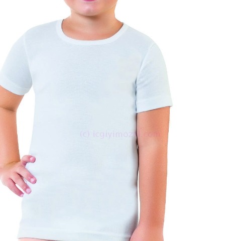 Pamuklu Rahat Kesim Çocuk Atlet Öztaş 3011