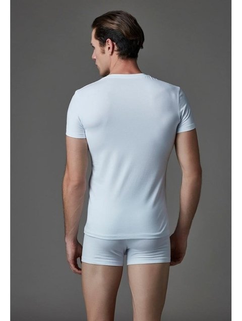 Ribana O Yaka Pamuklu Atlet 2'li Eros 004 - 2