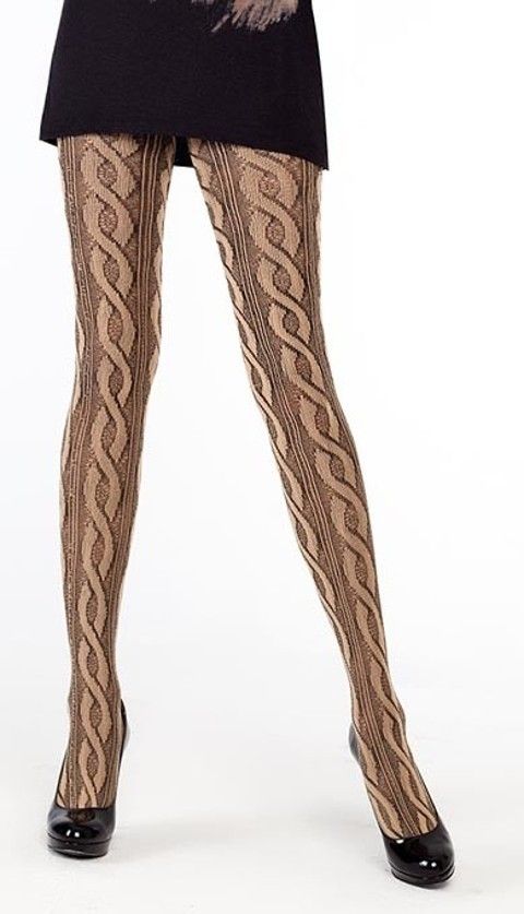 Düşük Denye Polyamid Elastan Külotlu Çorap Daymod 1123031 - Siyah