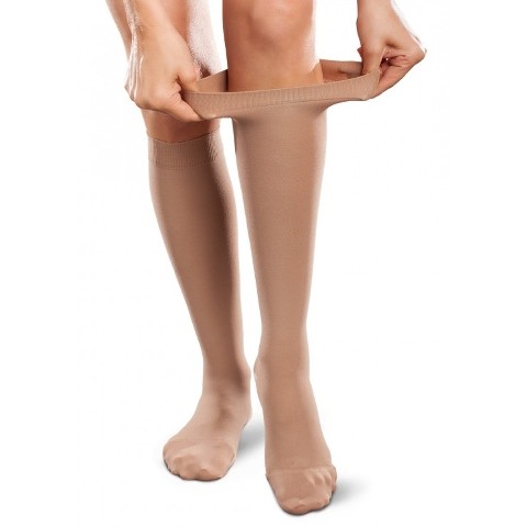 Düşük Denye Dayanıklı Kadın Dizaltı Çorap Daymod 1212011 - Vizon