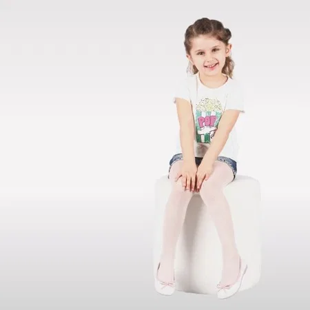 Yüksek Pamuk Oranı Kaydırmaz Çocuk Külotlu Çorap Daymod 2121017