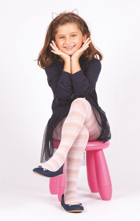 Yüksek Pamuklu Kaydırmaz Çocuk Külotlu Çorap Daymod 2121027