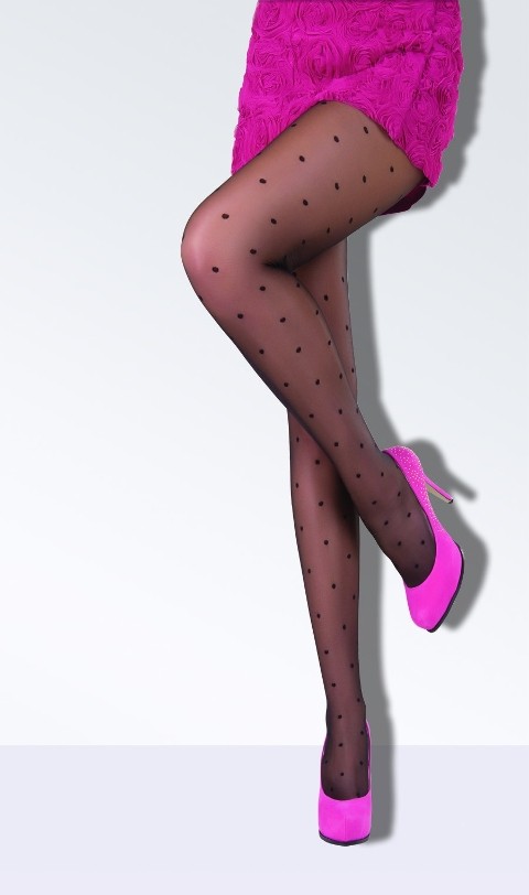 Düşük Denye Esnek Külotlu Çorap Daymod 1121122 - Siyah