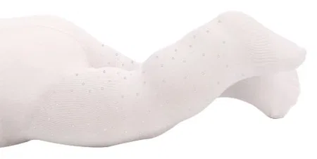 Leopar Desenli Bebek Külotlu Çorap Daymod 2125099 - Beyaz