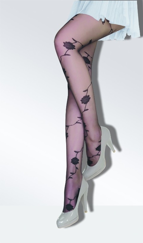 Düşük Denye Kalınlığı Tek Renk Külotlu Çorap Daymod 1121115 - Siyah