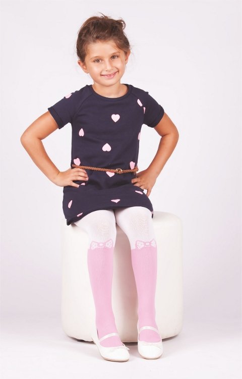 Pamuklu Kaydırmaz Taban Çocuk Külotlu Çorap Daymod 2122089