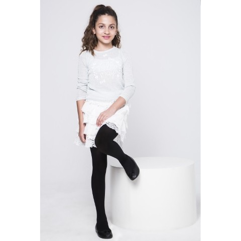 Pamuklu Yüksek Bel Çocuk Külotlu Çorap Daymod 2112015