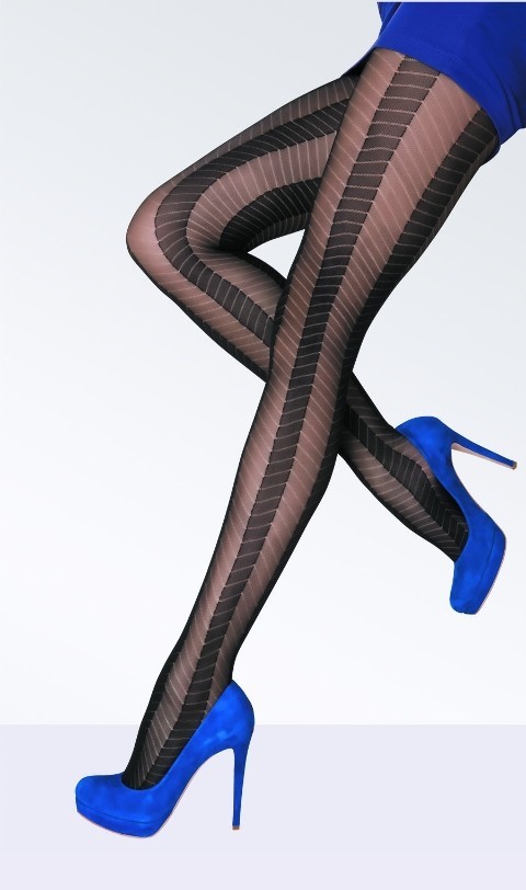 Esnek Düşük Denye Külotlu Çorap Daymod 1121118 - Siyah