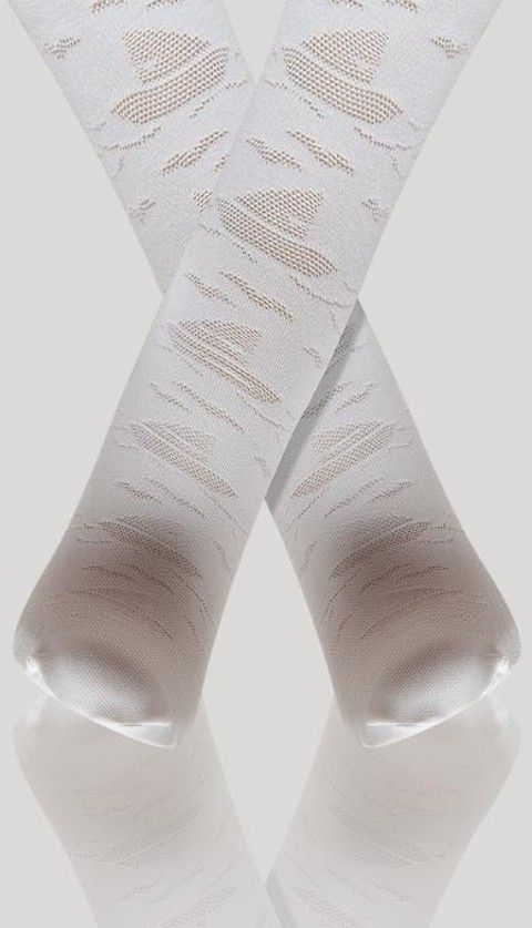 Pamuklu Kaydırmaz Taban Bebe Külotlu Çorap Daymod 2122027 - Kemik