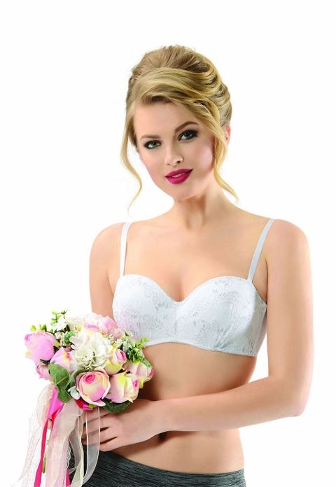 NBB Dantel Detaylı Desteksiz Sütyen NBB 3633