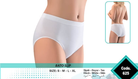 Erdem Yüksek Bel Dikişsiz Slip Külot Erdem 625 - Görsel 3