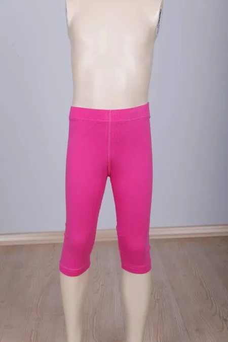 Pamuklu Likralı Kapri Tayt Dono 3125 - Pembe