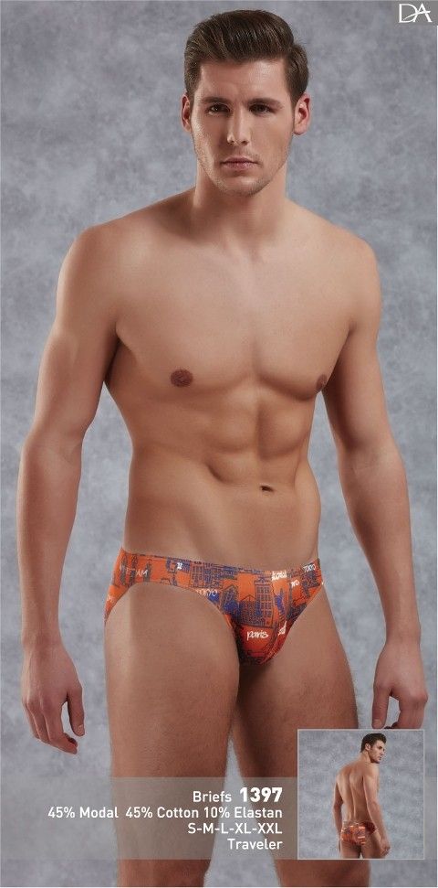 Baskılı Pamuklu Slip Doreanse 1397 - Baskılı