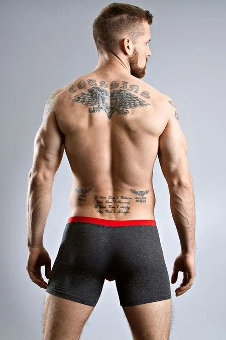 Esnek Bel Lastiği Modal Pamuk Boxer Doreanse 1720 - Antrasit