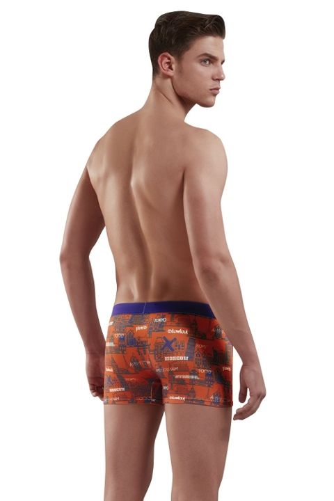 Modal Pamuklu Baskılı Erkek Boxer Doreanse 1897 - Baskılı