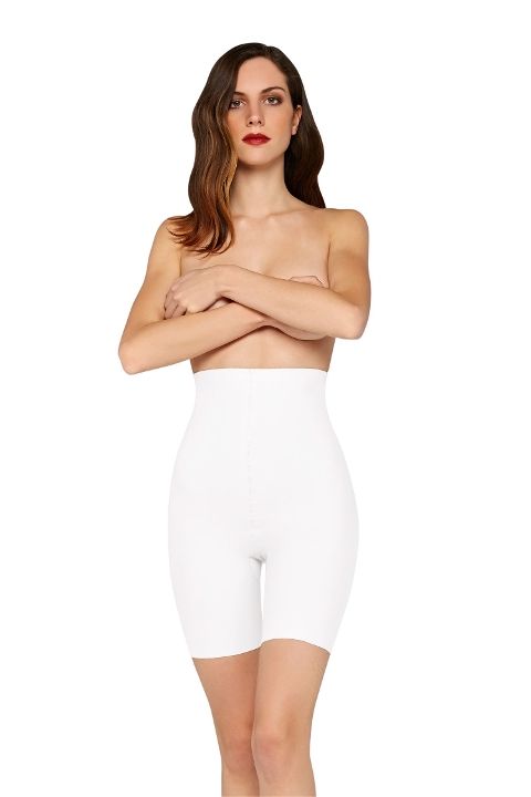 Kademeli Kompresyonlu Dikişsiz Korse Doreanse 5900 - Beyaz