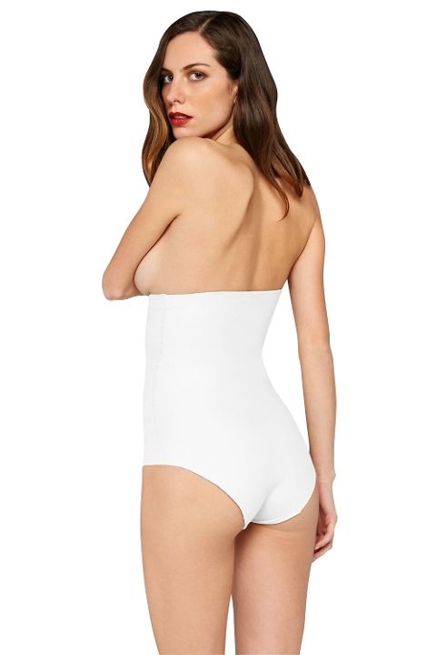 Kademeli Kompresyonlu Dikişsiz Korse Doreanse 5905 - Beyaz