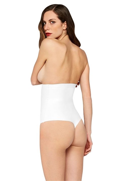 Dikişsiz Kompresyonlu String Korse Doreanse 5915 - Beyaz