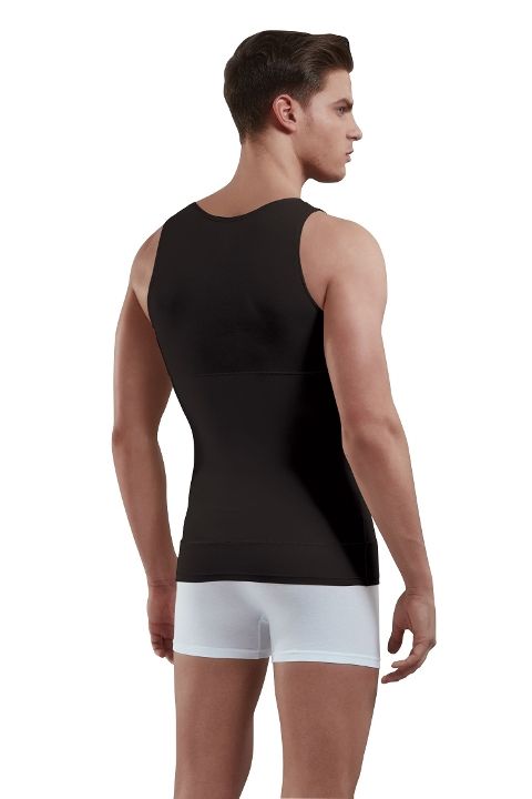 Pamuklu Elastan Korse Atlet Doreanse 5950 - Siyah