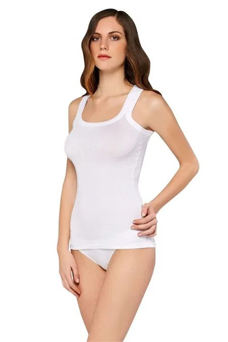 Micro Modal Lycra Kadın Atlet Doreanse 9311 - Beyaz