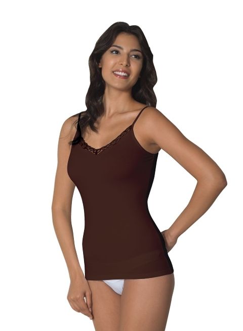 Pamuklu Nefes Alan Askılı Kadın Atlet Doreanse 9338 - Siyah