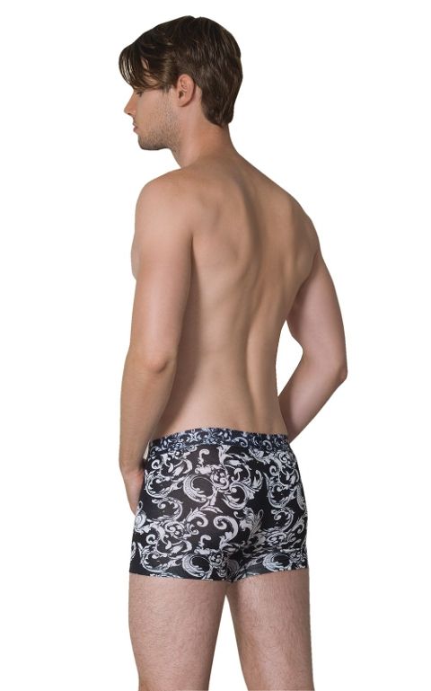 Yumuşak Modal Düz Dikişli Erkek Boxer Doreanse 1888 - Baskılı