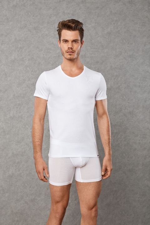 Pamuklu Esnek Askılı T-Shirt Doreanse 2800