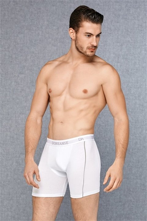 Pamuklu Esnek Bel Lastiği Erkek Boxer Doreanse 1780