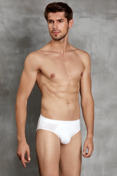 Pamuklu Elastan Erkek Slip Doreanse 1015 - Beyaz