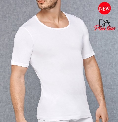 Pamuklu Ribana Kesim Erkek Atlet Doreanse 2570P - Beyaz