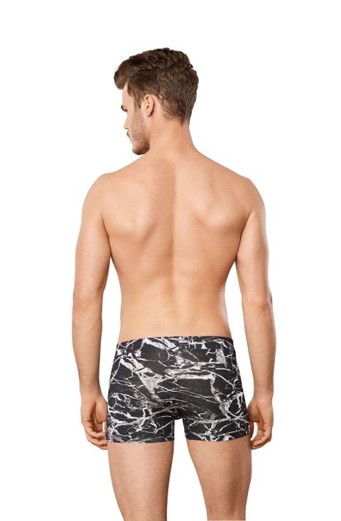 Modal Pamuk Karışımlı Esnek Bel Boxer Doreanse 1871 - Marble