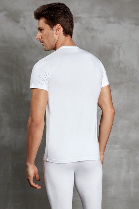Doreanse Viloft Termal V-Yaka Kısa Kollu T-Shirt Doreanse 2890 - Görsel 2
