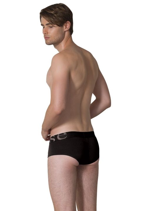 Modal Esnek Bel Boxer Doreanse 1779 - Siyah